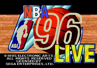 NBA Live 15 Hardwood Classic Edition Title Screen